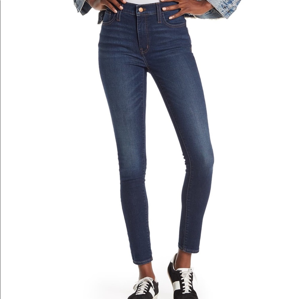 Madewell Magic Pocket 9" Mid-Rise Skinny Jeans